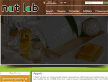 Tablet Screenshot of natlab.gr